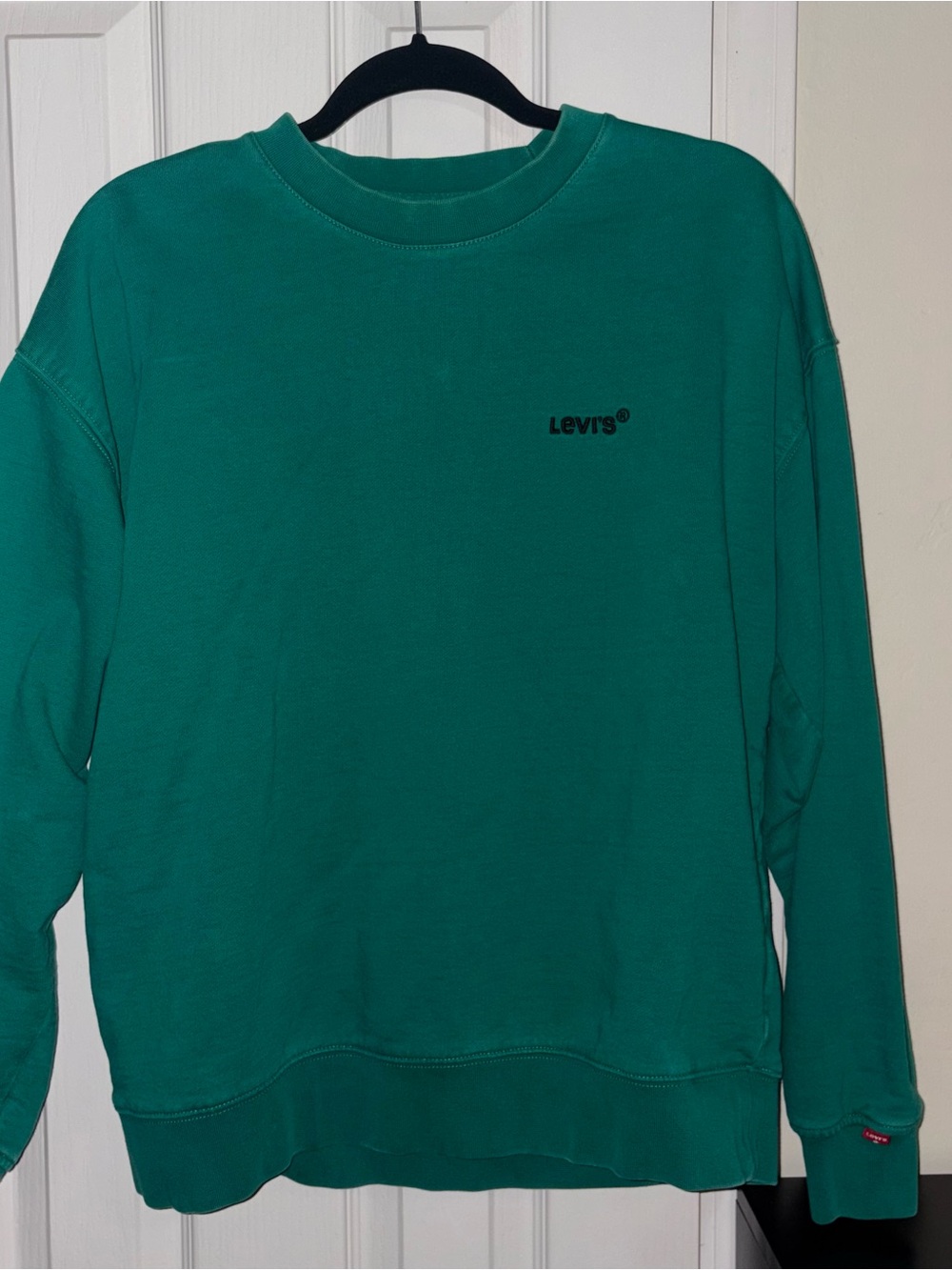 Levi's Men's Teal Green Crewneck Sweatshirt